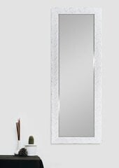 Зеркало Amy, 70 x 170 см, белый/хром цена и информация | Зеркала | pigu.lt