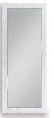 Зеркало Amy, 70 x 170 см, белый/хром цена и информация | Зеркала | pigu.lt