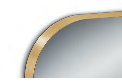 Veidrodis Britta 70 x 170 cm aukso kaina ir informacija | Veidrodžiai | pigu.lt