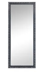 Зеркало Соня, 70 х 170 см, черный/серебристый цена и информация | Зеркала | pigu.lt