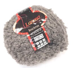 Пряжа для вязания Lanos Boucleron 50г; цвет серый 32M цена и информация | Принадлежности для вязания | pigu.lt
