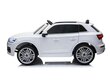 Audi Q5 12v su muzikiniu moduliu, balta kaina ir informacija | Elektromobiliai vaikams | pigu.lt