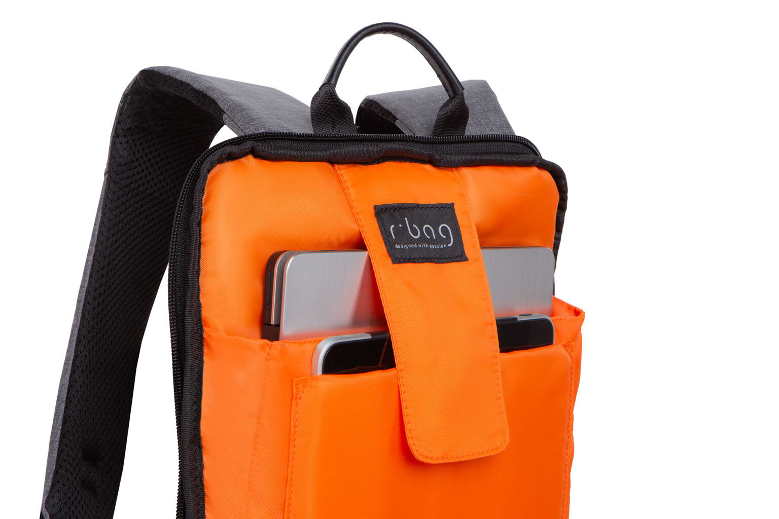 Kuprinė R-bag Hopper Grey Z032 kaina ir informacija | Lagaminai, kelioniniai krepšiai | pigu.lt