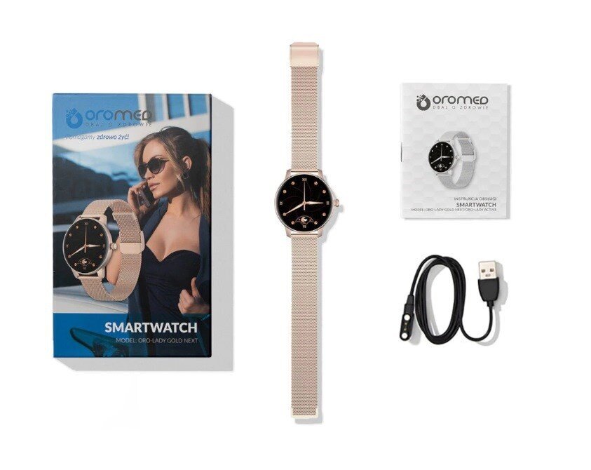 Oromed Oro Lady Gold Next kaina ir informacija | Išmanieji laikrodžiai (smartwatch) | pigu.lt