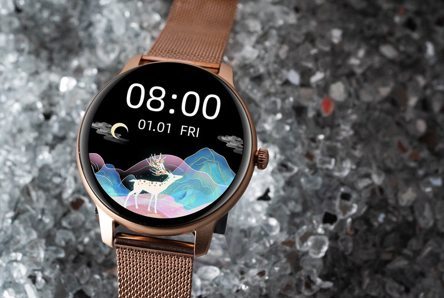 Oromed Oro Lady Gold Next kaina ir informacija | Išmanieji laikrodžiai (smartwatch) | pigu.lt