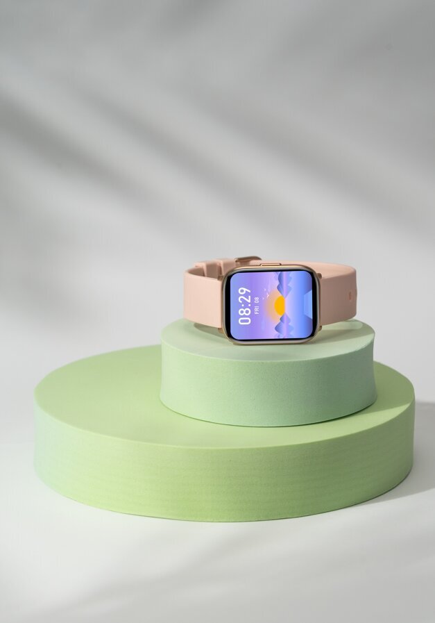 Oromed Oro Fit Pro GT Pink kaina ir informacija | Išmanieji laikrodžiai (smartwatch) | pigu.lt