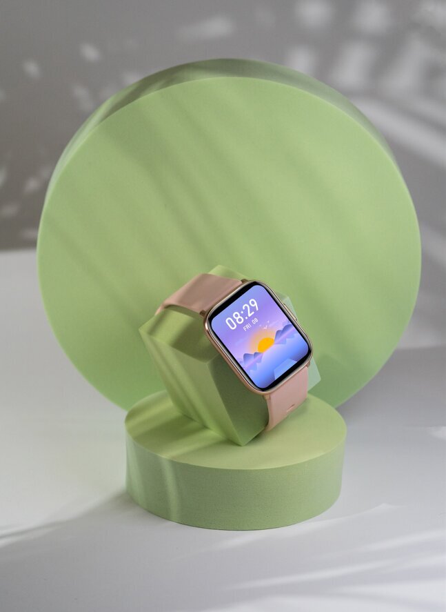 Oromed Oro Fit Pro GT Pink kaina ir informacija | Išmanieji laikrodžiai (smartwatch) | pigu.lt