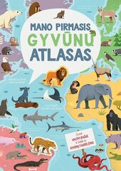 Mano pirmasis gyvūnų atlasas цена и информация | Книги для подростков и молодежи | pigu.lt