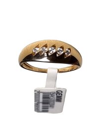 Auksinis žiedas moterims Gemmi 05AKS000304 kaina ir informacija | Žiedai | pigu.lt