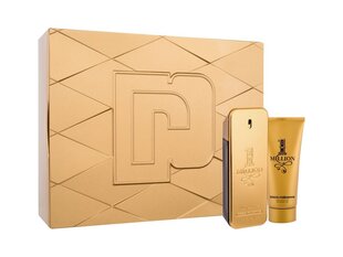 Rinkinys vyrams Paco Rabanne 1 Million: EDT, 100 ml + dušo želė, 100 ml kaina ir informacija | Kvepalai vyrams | pigu.lt