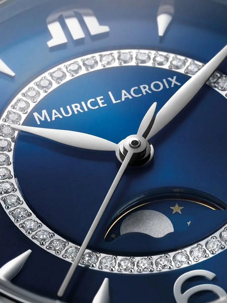 Moteriškas laikrodis Maurice Lacroix Fiaba Moonphase FA1084-SS002-420-1 FA1084-SS002-420-1 kaina ir informacija | Moteriški laikrodžiai | pigu.lt