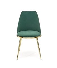 2-jų kėdžių komplektas Halmar K460, žalias kaina ir informacija | Virtuvės ir valgomojo kėdės | pigu.lt