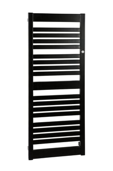 Rankšluosčių džiovintuvas Instal Projekt Frame Slim 110/40, juodas kaina ir informacija | Gyvatukai, vonios radiatoriai | pigu.lt