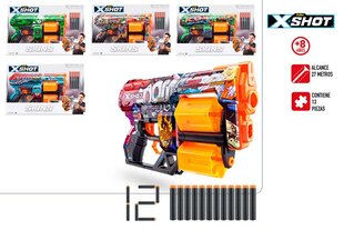 Игрушечное оружие X-Shot Skins Dread, различные виды, 8+ цена и информация | Игрушки для мальчиков | pigu.lt