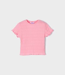 Mayoral детская футболка 3030*62, розовый 8445445165105 цена и информация | Рубашки для девочек | pigu.lt