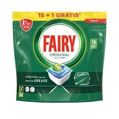 Fairy indaplovės tabletės, 16 vnt. kaina ir informacija | Fairy Virtuvės, buities, apyvokos prekės | pigu.lt