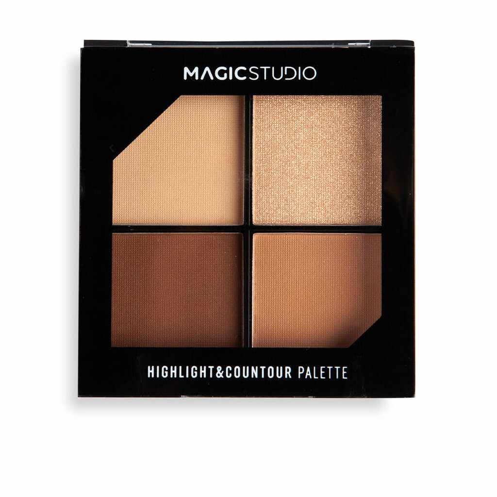 Paletė Magic Studio Highlight & Contour, 2,8 g цена и информация | Makiažo pagrindai, pudros | pigu.lt