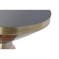 Šoninis staliukas DKD Home Decor, auksinės spalvos/rudas/juodas kaina ir informacija | Kavos staliukai | pigu.lt
