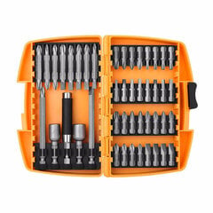 Hand Tool Set Deko Tools   PPTZ46, 46 pieces цена и информация | Механические инструменты | pigu.lt