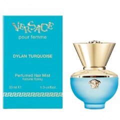 Мист для волос Versace Ladies Pour Femme Dylan Turquoise для женщин, 30 мл цена и информация | Кремы, лосьоны для тела | pigu.lt