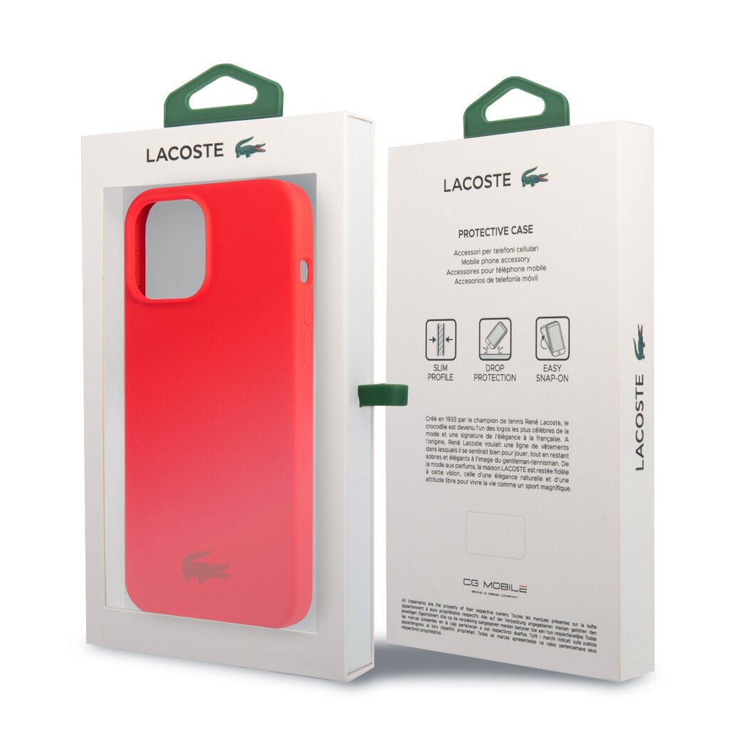 Lacoste Liquid Silicone цена и информация | Telefono dėklai | pigu.lt