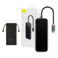 BASEUS ACMEJOY, HUB 4IN1, USB-C TO 3XUSB 3.0 + USB-C цена и информация | Адаптеры, USB-разветвители | pigu.lt