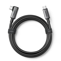 Ugreen US551, USB Type C - USB Type C для зарядки 60 Вт / передача данных с поддержкой очков виртуальной реальности (например, Oculus Quest 2) 5 м черный цена и информация | Кабели для телефонов | pigu.lt