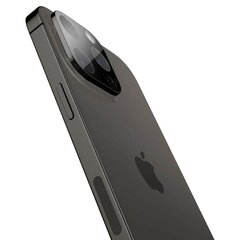 Spigen Optik kameros apsauga iPhone 14 Pro / 14 Pro Max Black kaina ir informacija | Apsauginės plėvelės telefonams | pigu.lt