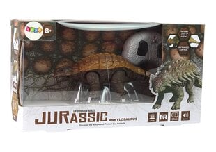 Динозавр с дистанционным управлением - анкилозавр цена и информация | Игрушки для мальчиков | pigu.lt