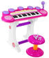 Vaikiškas pianinas su kėdute ir mikrofon kaina ir informacija | Lavinamieji žaislai | pigu.lt