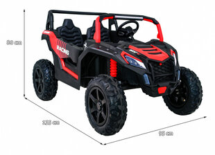 Dvivietis keturratis Buggy ATV STRONG Racing, raudonas kaina ir informacija | Elektromobiliai vaikams | pigu.lt
