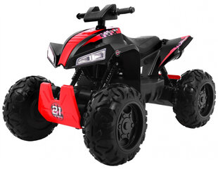 Квадроцикл Quad Sport Run 4x4, черный цена и информация | Электромобили для детей | pigu.lt