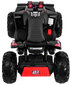 Keturratis Quad Sport Run 4x4, juodas kaina ir informacija | Elektromobiliai vaikams | pigu.lt