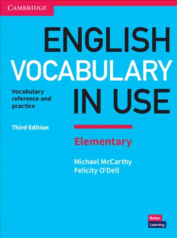 English Vocabulary in Use Elementary Book with Answers kaina ir informacija | Užsienio kalbos mokomoji medžiaga | pigu.lt