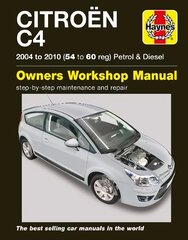 Citroen C4 Owners Workshop Manual: 04-10 2nd Revised edition, 04-10 цена и информация | Путеводители, путешествия | pigu.lt