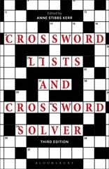 Crossword Lists and Crossword Solver 3rd edition kaina ir informacija | Knygos apie sveiką gyvenseną ir mitybą | pigu.lt