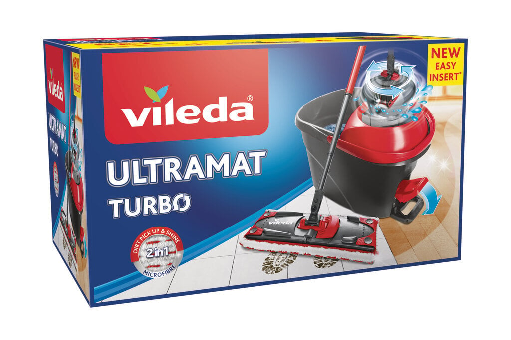 VILEDA grindų valymo rinkinys Ultramat Turbo kaina | pigu.lt