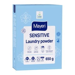 MAYERI Sensitive skalbimo milteliai 650g kaina ir informacija | Skalbimo priemonės | pigu.lt