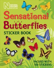 Sensational Butterflies Sticker Book kaina ir informacija | Knygos mažiesiems | pigu.lt