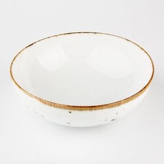 Чаша Cottage White, фарфор, 650 мл, D 16 см, H 6 см цена и информация | Посуда, тарелки, обеденные сервизы | pigu.lt