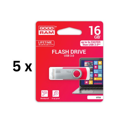 Goodram Twister USB 3.0 16GB kaina ir informacija | USB laikmenos | pigu.lt