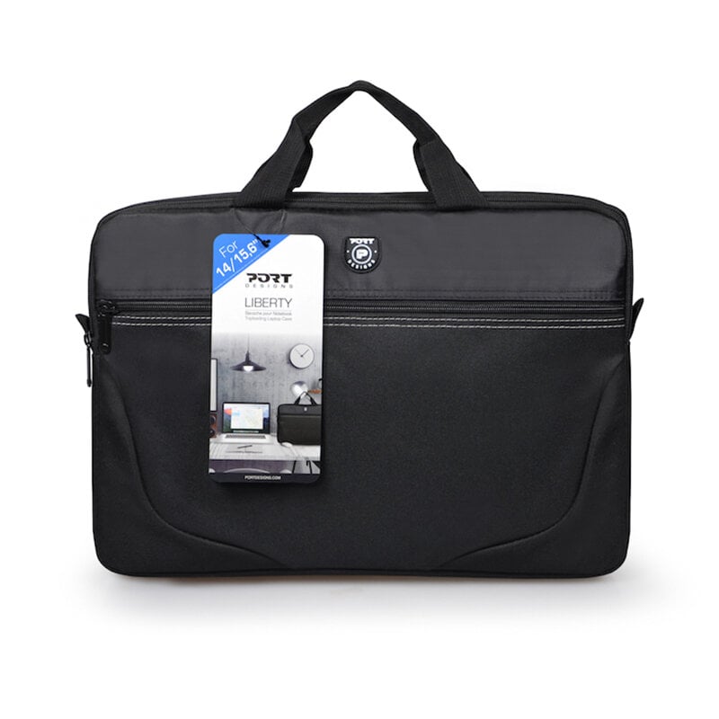 Nešiojamojo kompiuterio krepšys PORT LIBERTY III BK 15 col., juoda sp. kaina ir informacija | Krepšiai, kuprinės, dėklai kompiuteriams | pigu.lt
