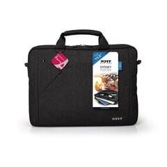 Nešiojamojo kompiuterio krepšys PORT SYDNEY 15,6", juoda sp. kaina ir informacija | Krepšiai, kuprinės, dėklai kompiuteriams | pigu.lt