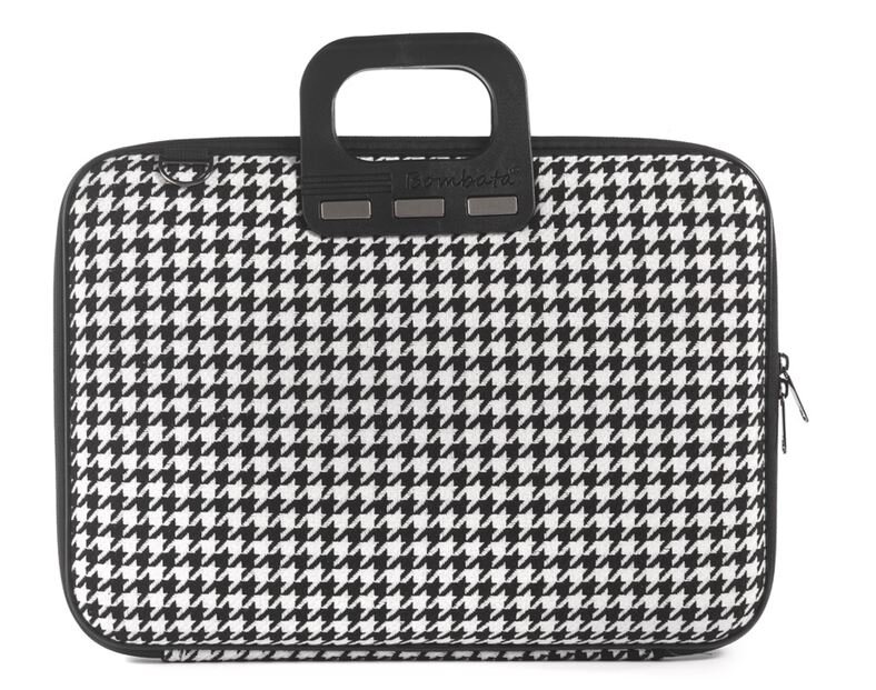Kompiuterio krepšys Bombata Pied de Poule 15,6”, juodos spalvos цена и информация | Krepšiai, kuprinės, dėklai kompiuteriams | pigu.lt