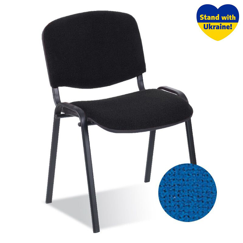 Lankytojų kėdė Nowy Styl Iso, C - 6, mėlyna kaina ir informacija | Biuro kėdės | pigu.lt