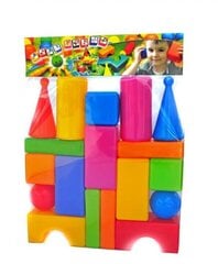 Кубики пластмассовые, 18 деталей (8096) 5098 цена и информация | Игрушки для малышей | pigu.lt