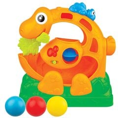Nuostabus dinozauras su kamuoliu, tinka vaikams +1 kaina ir informacija | Žaislai kūdikiams | pigu.lt