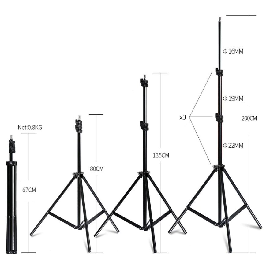 Stand double SHOX-003 цена и информация | Fotografijos apšvietimo įranga | pigu.lt