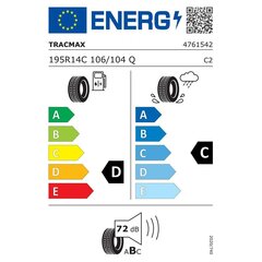 Furgono padanga Tracmax TRANSPORTER RF09 195R14C kaina ir informacija | Vasarinės padangos | pigu.lt