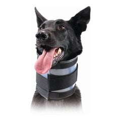 Широкий ошейник для собак KVP Чёрный (10-41 cm) цена и информация | Одежда для собак | pigu.lt